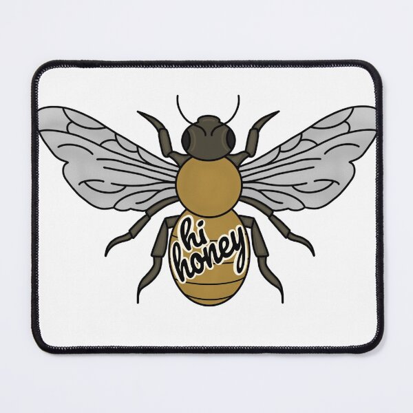 Item preview, Hi honey bee designed and sold by DeviaDesigns.