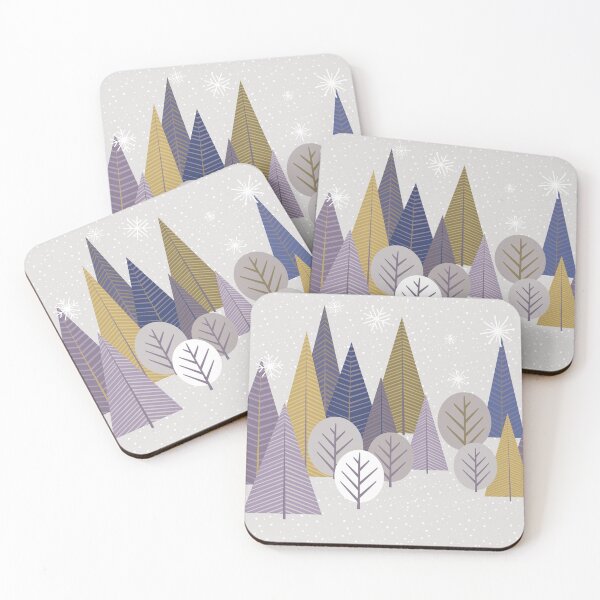 Item preview, Scandinavian Christmas Tree Patterns designed and sold by GeeHanz.