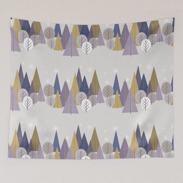 Item preview, Scandinavian Christmas Tree Patterns designed and sold by GeeHanz.
