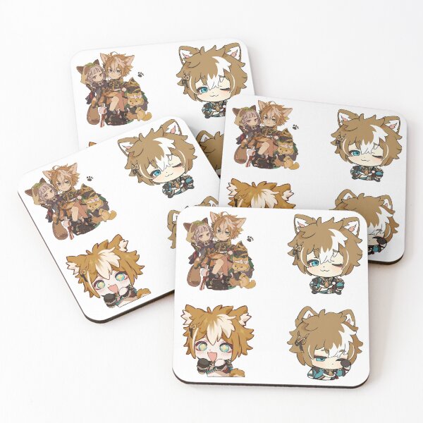 Aperçu de l'œuvre Gorou Genshin Impact Gorou Chibi créée et vendue par LunaticArtWork.
