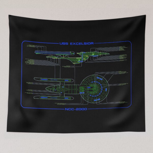 Item preview, USS Excelsior MSD designed and sold by Bmused55.