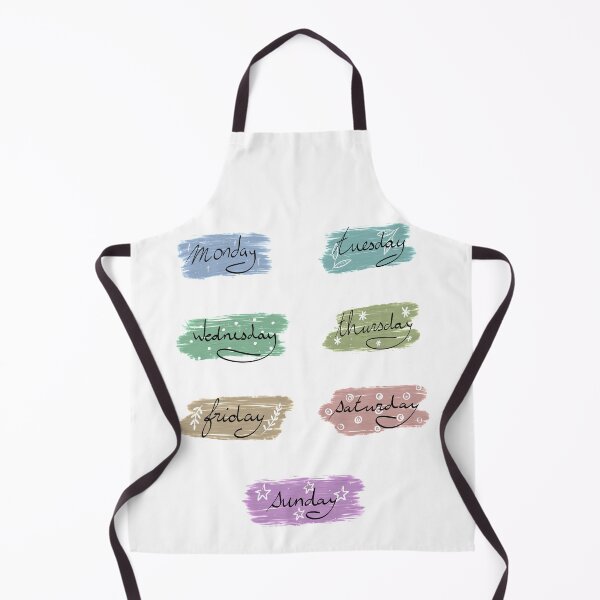 Item preview, Colorful days of the week designed and sold by Sofia Lopes.