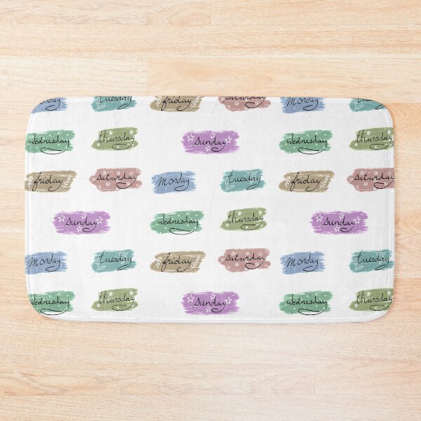 Item preview, Colorful days of the week designed and sold by Sofia Lopes.