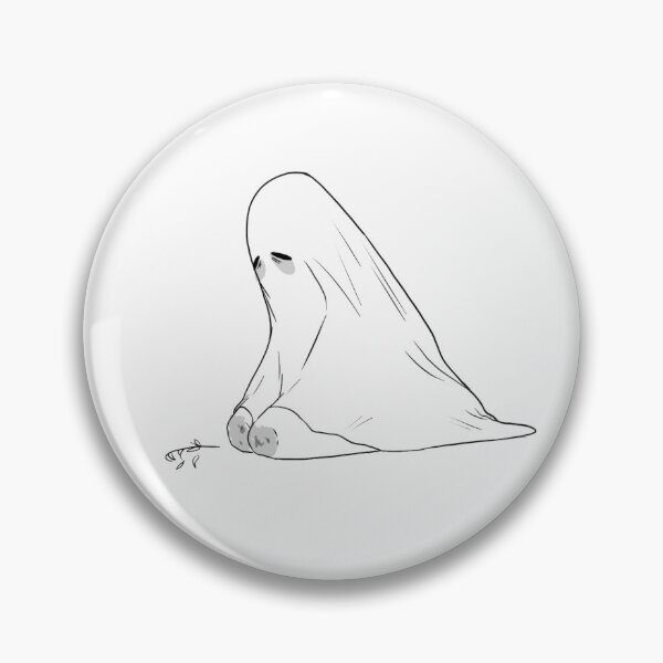 Item preview, sad ghost  designed and sold by OkamiStore.