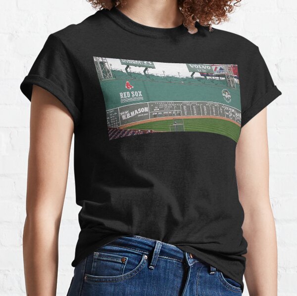  Boston Tee Shirt (Baseball Tee, Small, Green / Ash) - Fenway  Park Green Monster : Sports & Outdoors