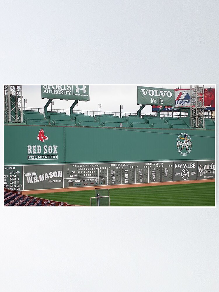 Boston Decor Fenway Park Green Monster Score Board Baseball 