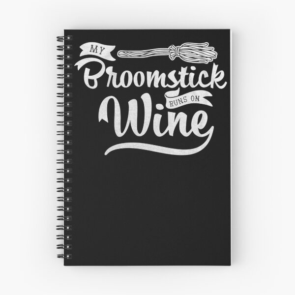 Item preview, My Broomstick Runs On Wine designed and sold by StoreRahhal.