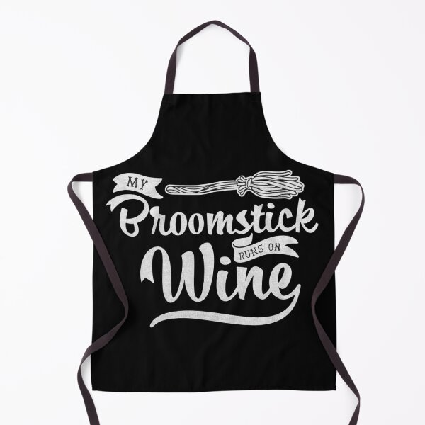 Item preview, My Broomstick Runs On Wine designed and sold by StoreRahhal.
