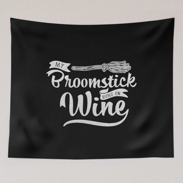 Item preview, Mi palo de escoba corre con vino designed and sold by StoreRahhal.