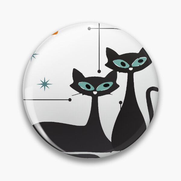 Item preview, Twin atomic cats  designed and sold by LisWilliams.