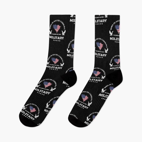 Item preview, Born in South Carolina raised in the Military   designed and sold by PinnockDesigns.