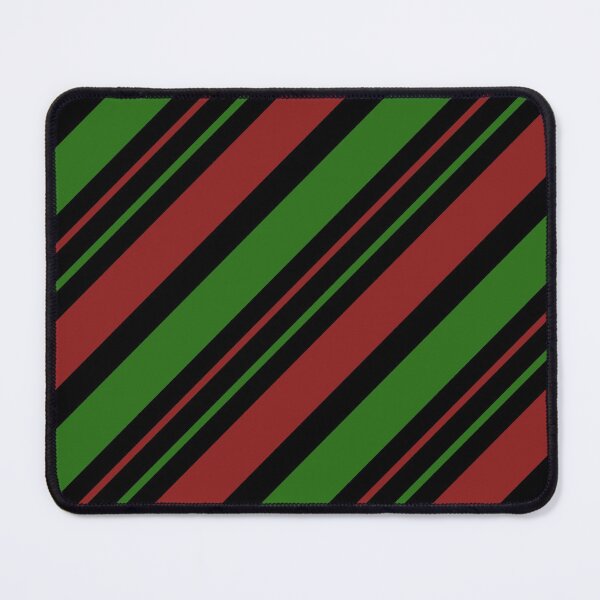 Item preview, Christmas Diagonal Pattern on Black Background designed and sold by ShirleyDee.