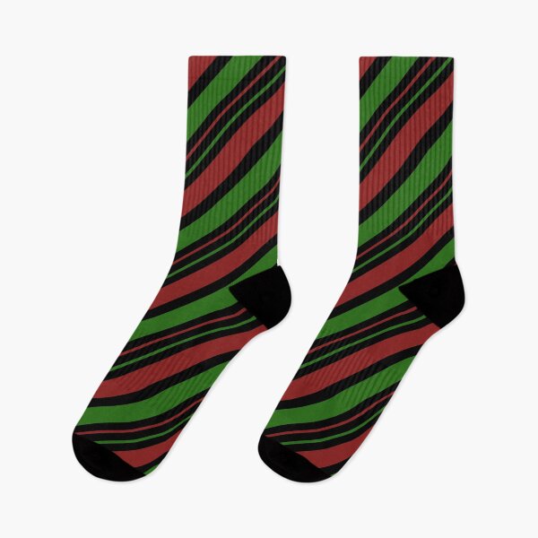 Item preview, Christmas Diagonal Pattern on Black Background designed and sold by ShirleyDee.