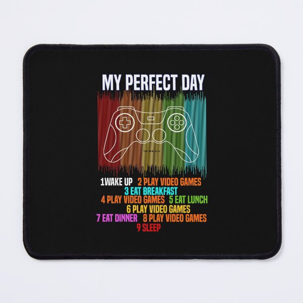 Item preview, Funny my perfect day wake up play video games designed and sold by Hero Prod.