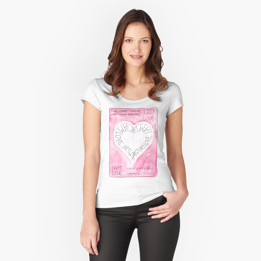 Artikel-Vorschau von Tailliertes Rundhals-Shirt, designt und verkauft von AngelArt444.