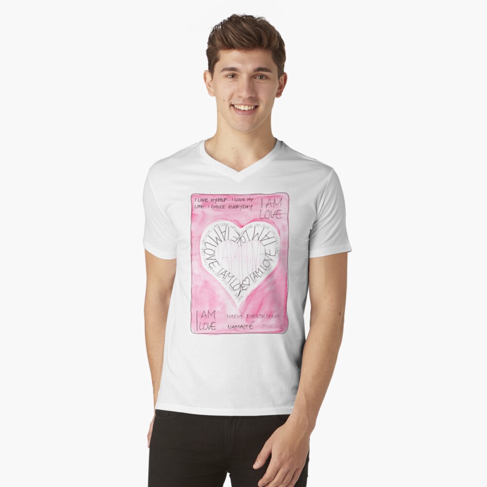 Artikel-Vorschau von T-Shirt mit V-Ausschnitt, designt und verkauft von AngelArt444.