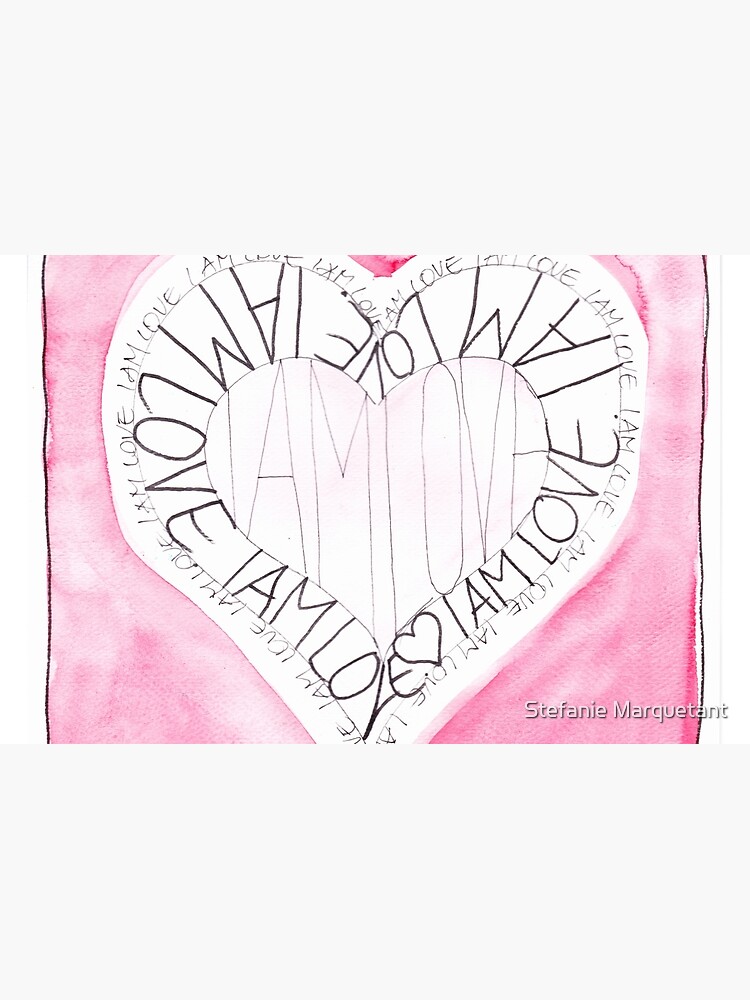 Thumbnail 4 von 4, Täschchen, Manifesto »I AM LOVE« designt und verkauft von AngelArt444.