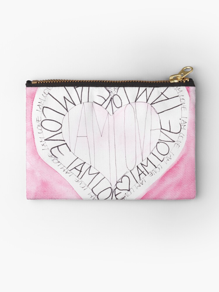 Thumbnail 1 von 4, Täschchen, Manifesto »I AM LOVE« designt und verkauft von AngelArt444.