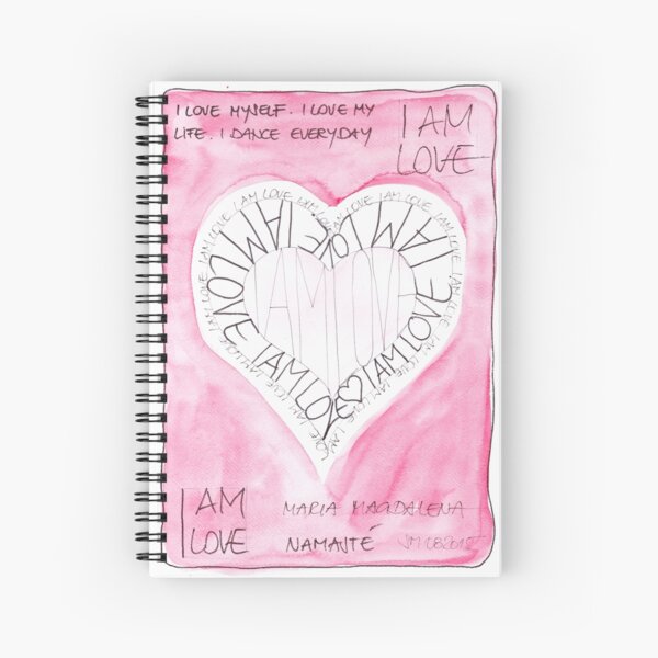 Manifesto »I AM LOVE« Spiralblock