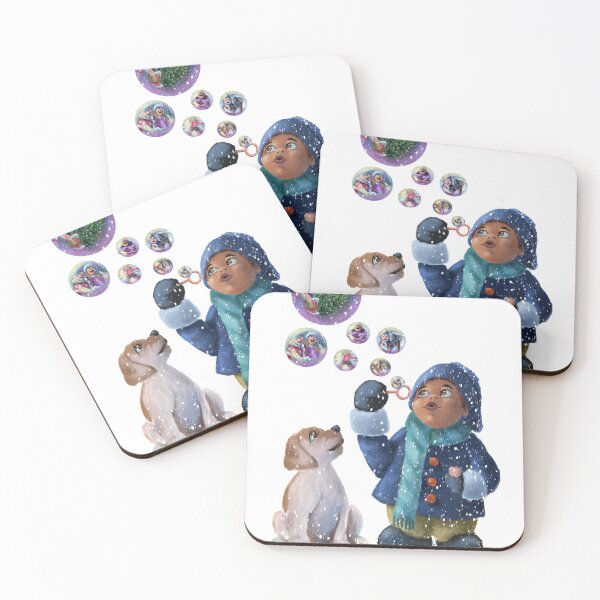 Item preview, Winter Bubbles designed and sold by TheArtCave.