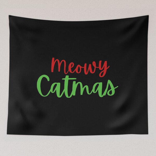 Item preview, Meowty catmas funny quote illustration. designed and sold by Coolclassy.