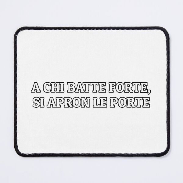 Item preview, Italian sayings - A chi batte forte, si apron le porte - Italiano designed and sold by Silviajones.