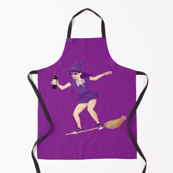 Item preview, My Broomstick Runs On Wine designed and sold by StoreRahhal.