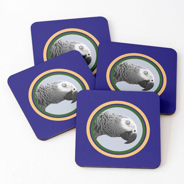 Item preview, African Grey Close Up designed and sold by artistoutfitter.