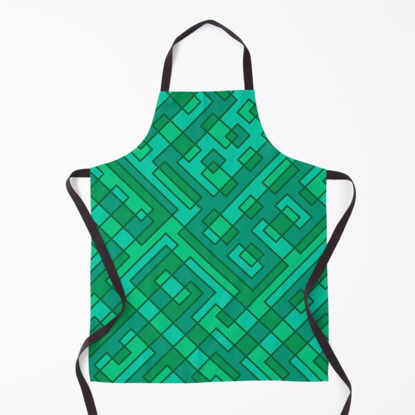 Item preview, Abstract Pattern Piece in Sea Greens and Blues designed and sold by nathanielmeeart.