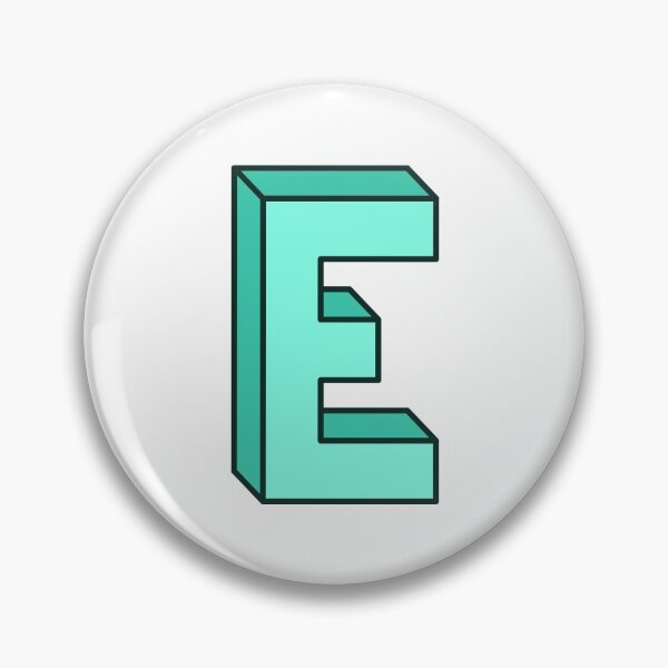 Item preview, Block Letter E designed and sold by RinozaRose.
