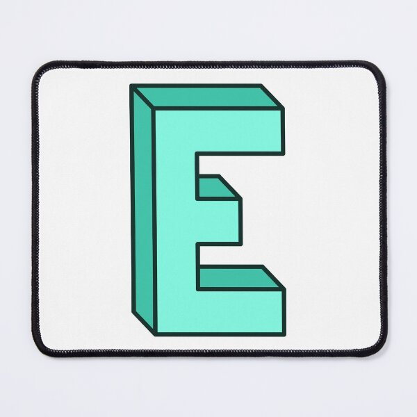 Item preview, Block Letter E designed and sold by RinozaRose.