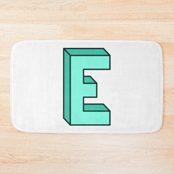 Item preview, Block Letter E designed and sold by RinozaRose.