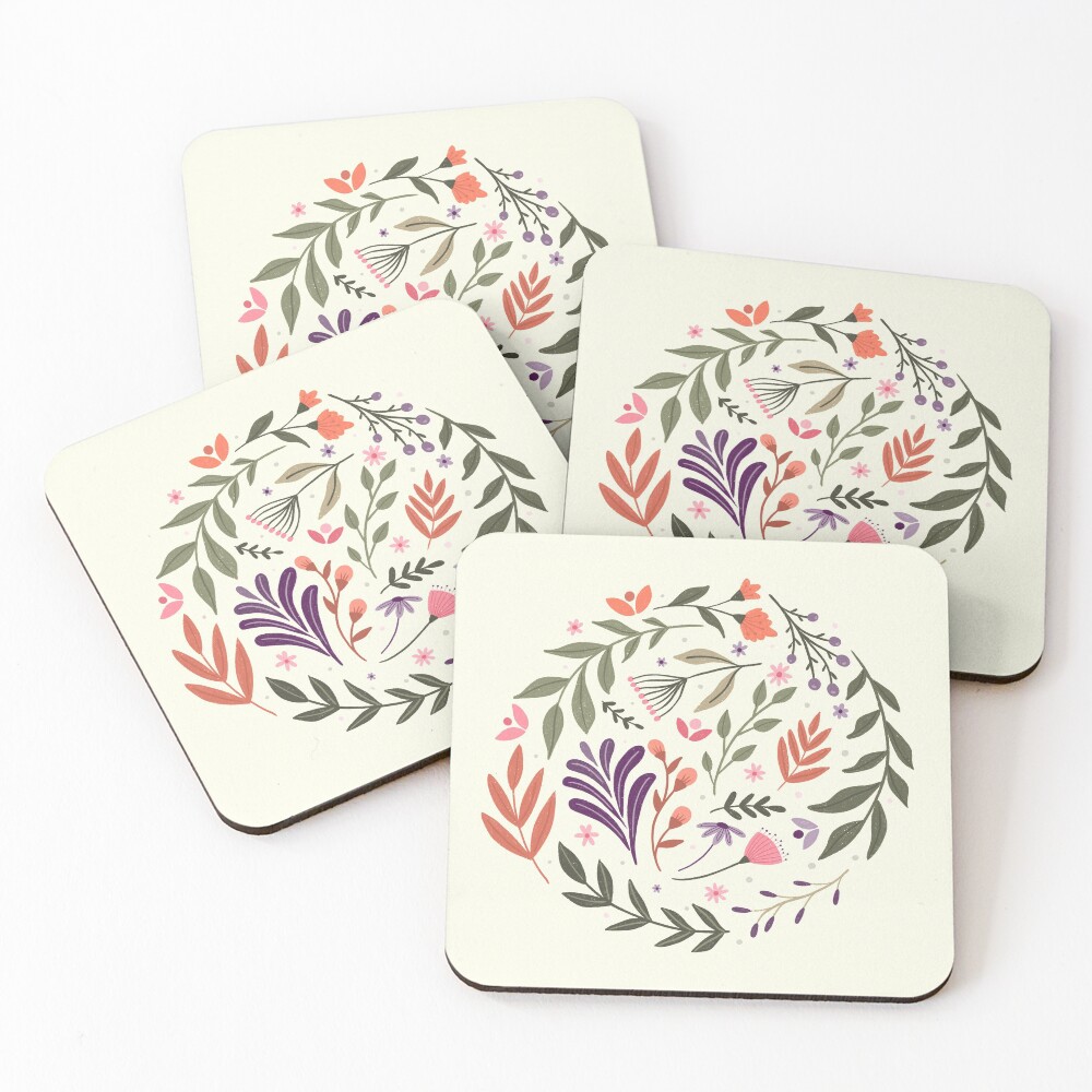 Item preview, Coasters (Set of 4) designed and sold by NoBra-Store.