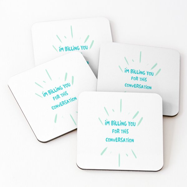 Item preview, I'm billing you for this conversation designed and sold by Leo Bennett.