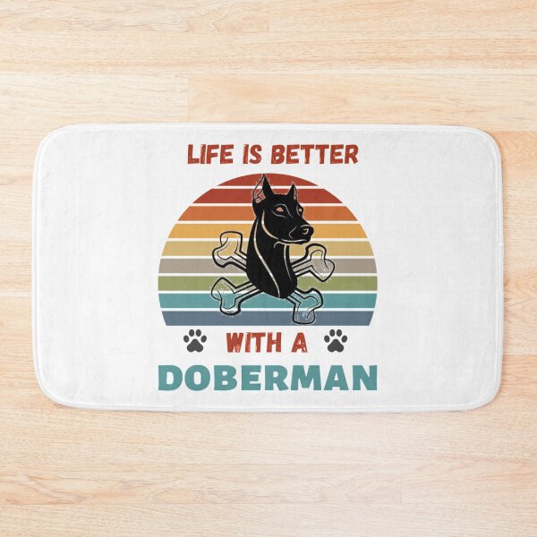 Item preview, Life Is Better With A Doberman dog lover    designed and sold by StreetHypeLab.