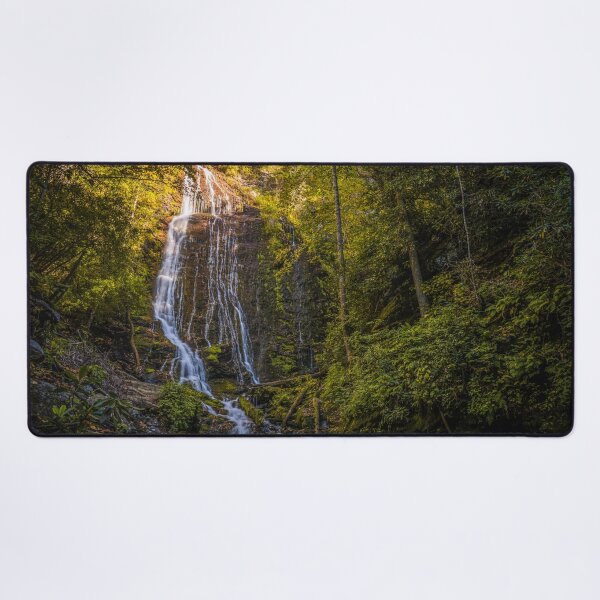Mingo Falls in the Fall - October, 2021 Desk Mat