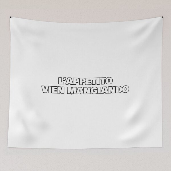 Item preview, Italiano - L’appetito vien mangiando - Italian proverbs designed and sold by Silviajones.