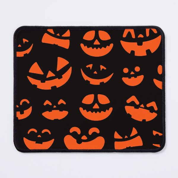 Item preview, Halloween Pumpkin Faces Orange - Jack O Lantern designed and sold by WearWolfDesigns.