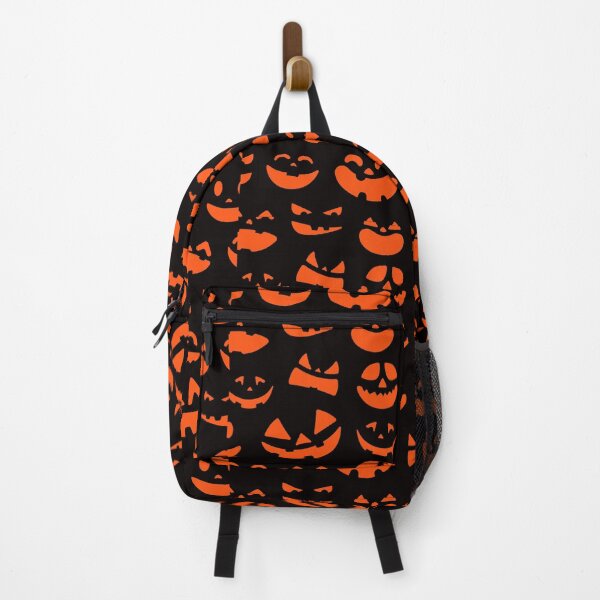 Item preview, Halloween Pumpkin Faces Orange - Jack O Lantern designed and sold by WearWolfDesigns.