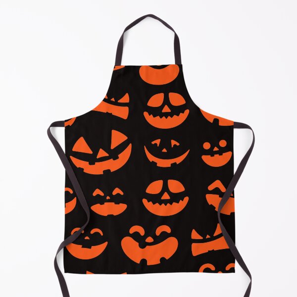 Item preview, Halloween Pumpkin Faces Orange - Jack O Lantern designed and sold by WearWolfDesigns.