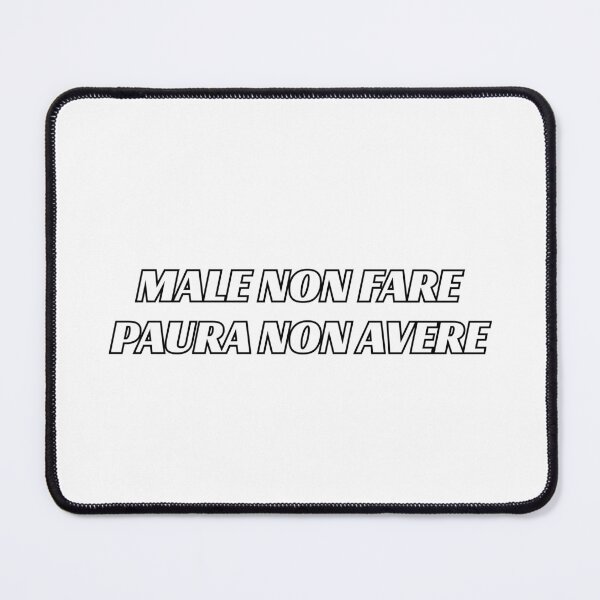 Item preview, Italiano - Male non fare paura non avere designed and sold by Silviajones.