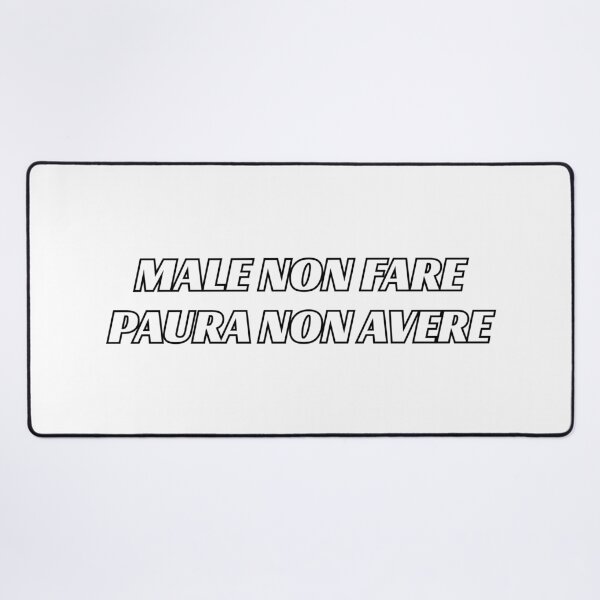 Item preview, Italiano - Male non fare paura non avere designed and sold by Silviajones.