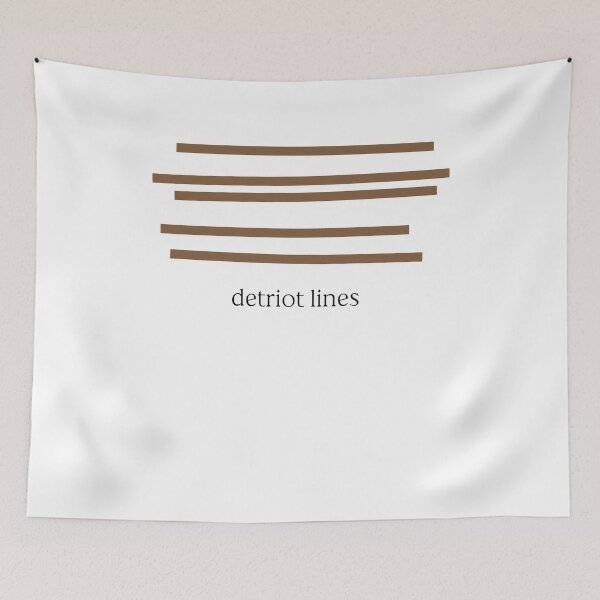 Item preview, Detroit Lines | The Football Team Meme designed and sold by DesignArena.
