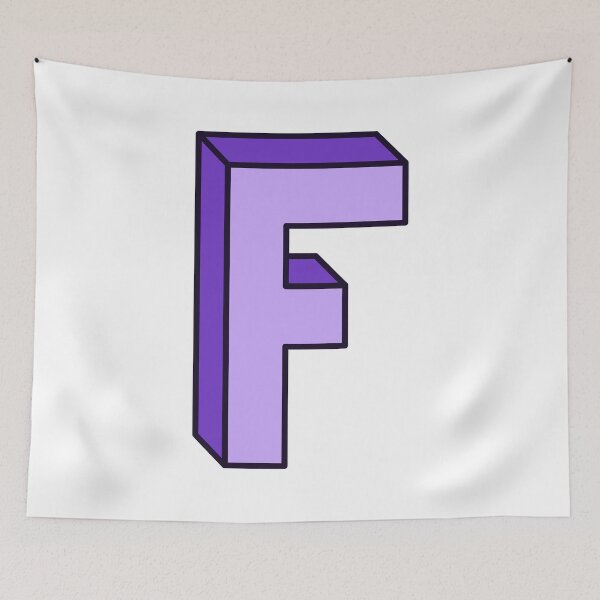 Item preview, Block Letter F designed and sold by RinozaRose.