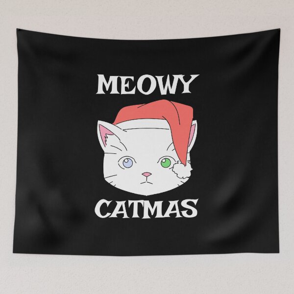 Item preview, Meowy Catmas Cat Ugly Christmas designed and sold by Neggan.