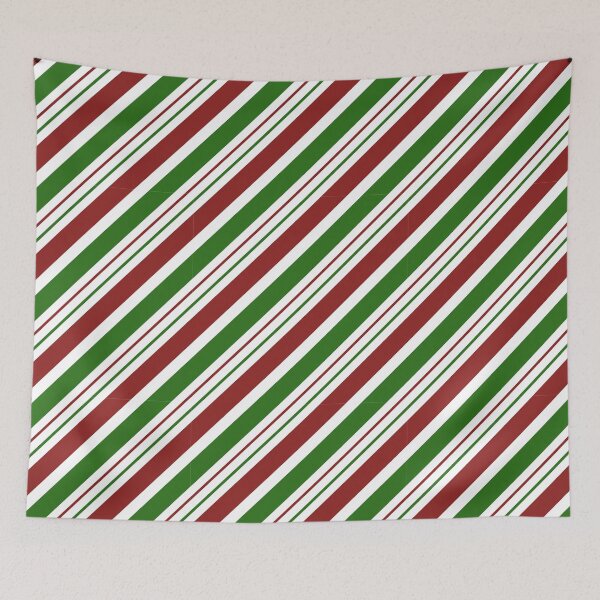 Item preview, Christmas Diagonal Pattern designed and sold by ShirleyDee.