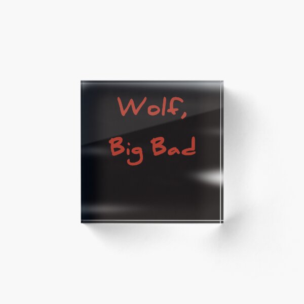 Red Cap II Acrylic Block