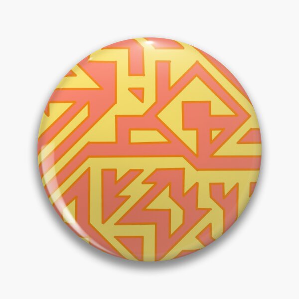 Item preview, Abstract Pattern Piece in orange and yellow designed and sold by nathanielmeeart.