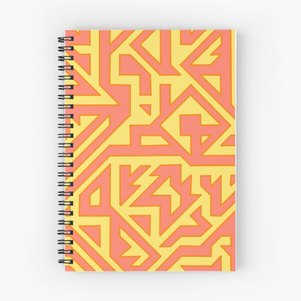 Item preview, Abstract Pattern Piece in orange and yellow designed and sold by nathanielmeeart.