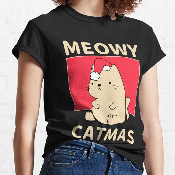 Meowy deals catmas shirt